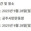 2025년 하반기 굵-직한 마라톤 대회 일정 (하반기 대회 미세먼지팁) 이미지