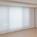 호반세탁 | 광주 신가동에 위치한 입주아파트 모아엘가더수완 호텔식 화이트커튼과 2배주름으로 풍성함과 린넨느낌...