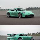 Porsche 911 GT3 Mint Green 이미지
