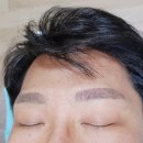 눈썹해염색해