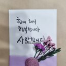 힐링 캘리그라피 이미지