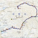 사천 와룡산 용주사주차장-와룡산-백천사 10.77km 이미지