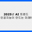 인공지능이 바꾸는 미래 비즈니스 | 2025년 AI 트렌드 – 인공지능이 바꾸는 비즈니스와 일상