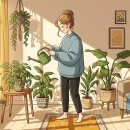 그린인테리어 홈가드닝 이미지