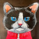 박달초등학교 | 박달동 미술학원.아동미술 수업 | 고양이 의인화 그림 그리기 기록