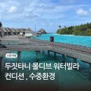 (주)안전환경 | 몰디브 신혼여행 두짓타니 워터빌라 솔직후기 스노쿨링 수중환경 스팟 만타 거북이