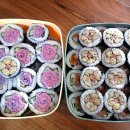 장미김밥 이미지