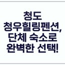 청도펜션, 카페처럼 예쁜 곳에서 힐링 만끽!
