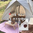 [서울 뚝섬] 자양역 피크닉 창고 – 한강 텐트 대여 감성 피크닉