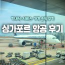 기내항공여행사 | 싱가포르 항공 후기 총정리 | 기내식·좌석·가격까지 솔직 리뷰 (SQ607, SQ606)
