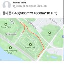 37기 S조 5주차 2022.1.7(토) - 500m*11+800m*10 이미지