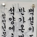 백설이 잦아진 골에/ 이색 이미지