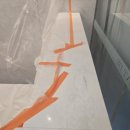 여주-월송-비소함-5 | 대리석카운터 깨지고 갈라진 부분 보수