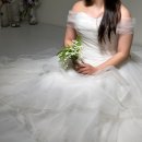 마이스타일헤어 | 마리에드오늘 촬영가봉 후기_66사이즈 현실체형/풍성 캉캉 유색 도비슬림 변형