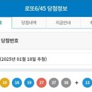 제 1155회차 로또 1등 당첨 번호 이미지