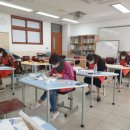 수채 캘리그라피 교육 이미지