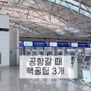 인천공항갈때 핵꿀팁 3개&인천공항 출국장 논스톱 패스하는 방법 이미지