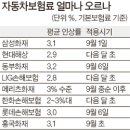 차 보험료 인상, 1.9%냐 3.8%냐 이미지