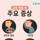 급체 증상 오한 열 구토 설사 두통 어지러움에 응급실 가야할까요 이미지