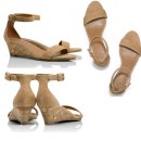 [TORY BURCH] 토리버치 사바나 웨지 샌달 SAVANNAH SUEDE WEDGE SANDAL 토리버치 25% 세일 이미지