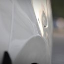 포항범퍼부분도색-The about Car!양덕동-그랜져HG(2013년 흰색펄)-운전석 뒷휀더덴트복원+뒷범퍼부분도색 이미지
