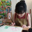 정밀화와 수채화 이미지