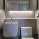 현대파크빌 | 광장현대파크빌10차 인테리어 은은하고 포근한 욕실 타일 컨셉 시공 전문 후기 견적 비용