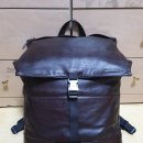 만다리나덕 정품 고급 가죽 백팩 이미지