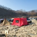 강변카부분정비 | [121차] 한탄강관광지 강변 캠핑 풍경과 노브랜드 칠리새우, 낙곱새, 통다리삼계탕