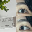 오렌즈 | 겨울 쿨톤렌즈 자연스러운 그레이렌즈 오렌즈 아이틴 그레이 내돈내산후기