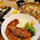 청주쫄면맛집 돈까스 김밥도 맛있었던 사창동 현정이네쫄면