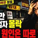 자영업자 4명중 3명은 한달에 100만원도 못 번다? ㅡ 24년 그냥쉰다 400만명? ㅡ 해법은? 이미지