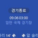 [2026 FIFA WorldCup 아시아지역 최종예선 B조 1R] 요르단 vs 쿠웨이트 골장면.gif 이미지