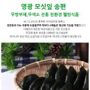 [영광 모시송편] 천년의빛 영광의 맛좋은 모시떡 / 찐송편, 생송편,개떡 이미지