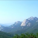 아름다운 삼각산(북한산 국립공원)과 도봉산 전경!