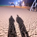 명상(야간) | 속초 가볼만한곳, 속초해수욕장 빛의바다 미디어아트 야간데이트 추천