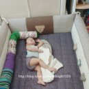유엔아이 어린이집 놀이터 | 비비엔다 뉴하트베어 범퍼침대 특대형 일주일 사용후기!ㅡ수면교육 안된아기 즐겁게교육시키기 좋아요...