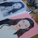 연필화&팝아트 이미지