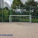 청옥중학교 | [우리스포츠산업]의정부의순초등학교_축구골대기둥보호대 WR3161-3 설치
