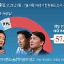 서울시장 선거 ‘야당 당선돼야’ 57%, ‘여당 당선돼야’ 34% 이미지
