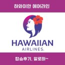 [여행] 하와이안 항공 탑승후기, 카운터 위치, 기내식, 우버타는 곳