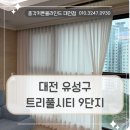 트리풀시티9단지경로당 | 대전 커튼블라인드 유성구 상대동 트리풀시티9단지 거실과 침실에 설치해 드렸던 후기입니다