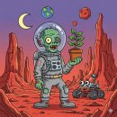 재미있는 상상 | 🧟‍♂️ 좀비의 화성 여행 후기 🚀 붉은 행성에서 살아남은 썰 대방출!
