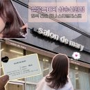 (주)신원 | 삼송미용실 살롱드마리 삼송신원점｜탈색 없이 레드브라운 톤다운 염색 후기