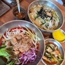 일동셀프5주유소 | 금촌역 맛집 금촌시장 일동꼬막국수 꼬막비빔국수와 잔치국수에 담백고기만두 후기