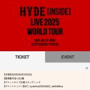 GS25 신곡한일점 | HYDE [INSIDE] LIVE 2025 WORLD TOUR ZEPP HANEDA (6/21, 22, 24, 25) 후기