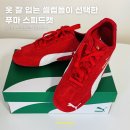 타이어 매치 | 셀럽들이 신는 운동화 푸마 스피드캣 OG 레드 후기 사이즈