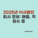 ㈜기반 | 2025년 ㈜사람인 회사 정보: 매출, 직원수
