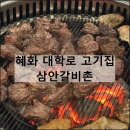 개성갈비촌 | 서울 혜화 대학로 삼안갈비촌 맛집 고기집 소갈비 삼겹살