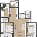 삼호슈퍼 | 용두동 래미안허브리츠 24평(A) 인테리어 _라베디자인